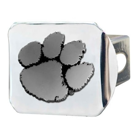 Fanmats Clemson University - 3-D Chrome Hitch Cover 3-3/8" x 4" - 15079 15079